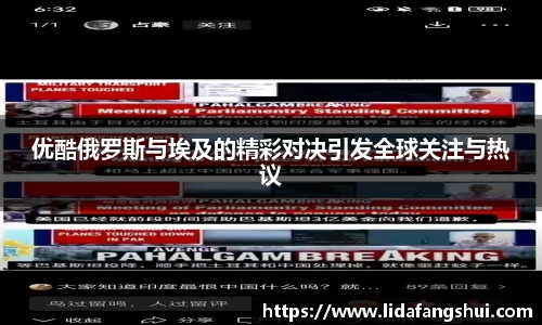 优酷俄罗斯与埃及的精彩对决引发全球关注与热议